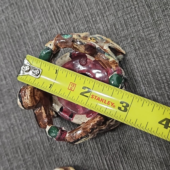 💥50% sale💥SET OF 2 Heather Goldminc ceramic gingerbread votive holders #1029 - Picture 5 of 6